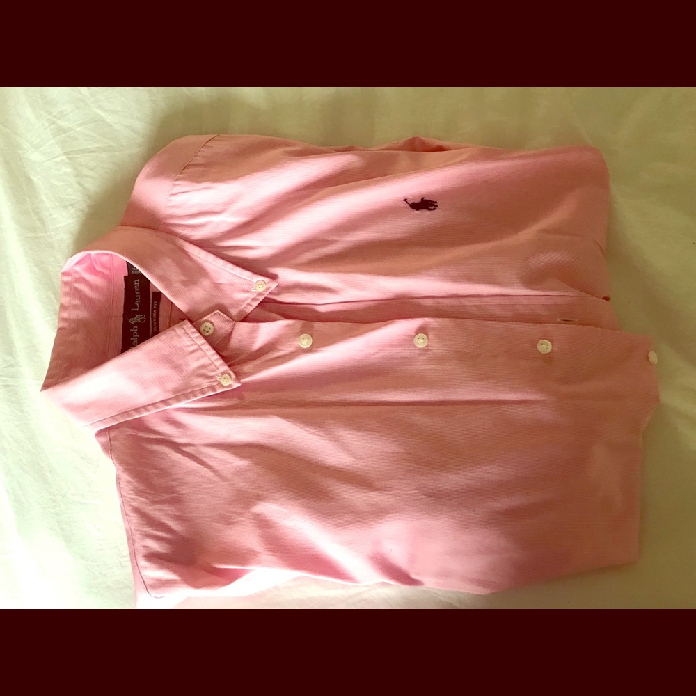 Men’s size 16 neck long sleeve Ralph Lauren polo